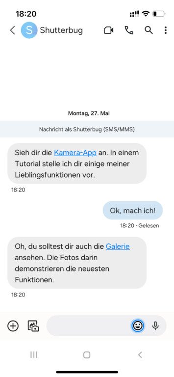 Nachrichten Try Galaxy