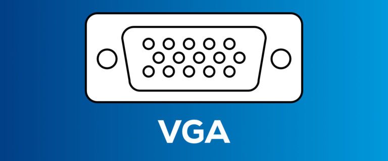 VGA ist der Methusalem der Video-Anschlüsse. (Eigene Abbildung)