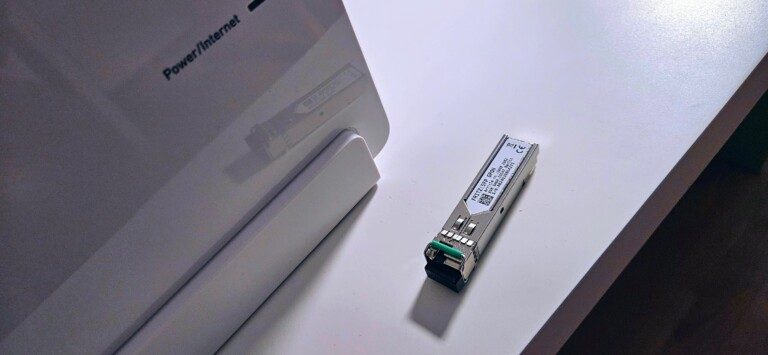 Bei einer Fritzbox mit Glasfaser-Modem musst du das korrekte SFT-Modul auswählen. (Foto: Sven Wernicke)