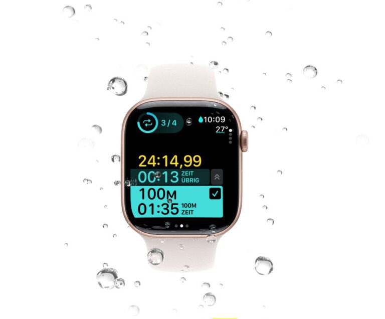 AppleWatch 10 Wassersensoren