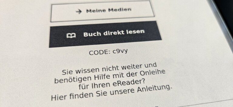 Gut zu wissen: Den Code brauchst du einmalig. (Foto: Sven Wernicke)